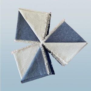 NWT 3 of NISSÖGA handkerchiefs, Sz 14x14